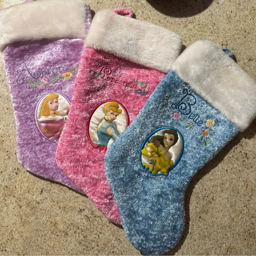 Vintage Disney Princess Stockings